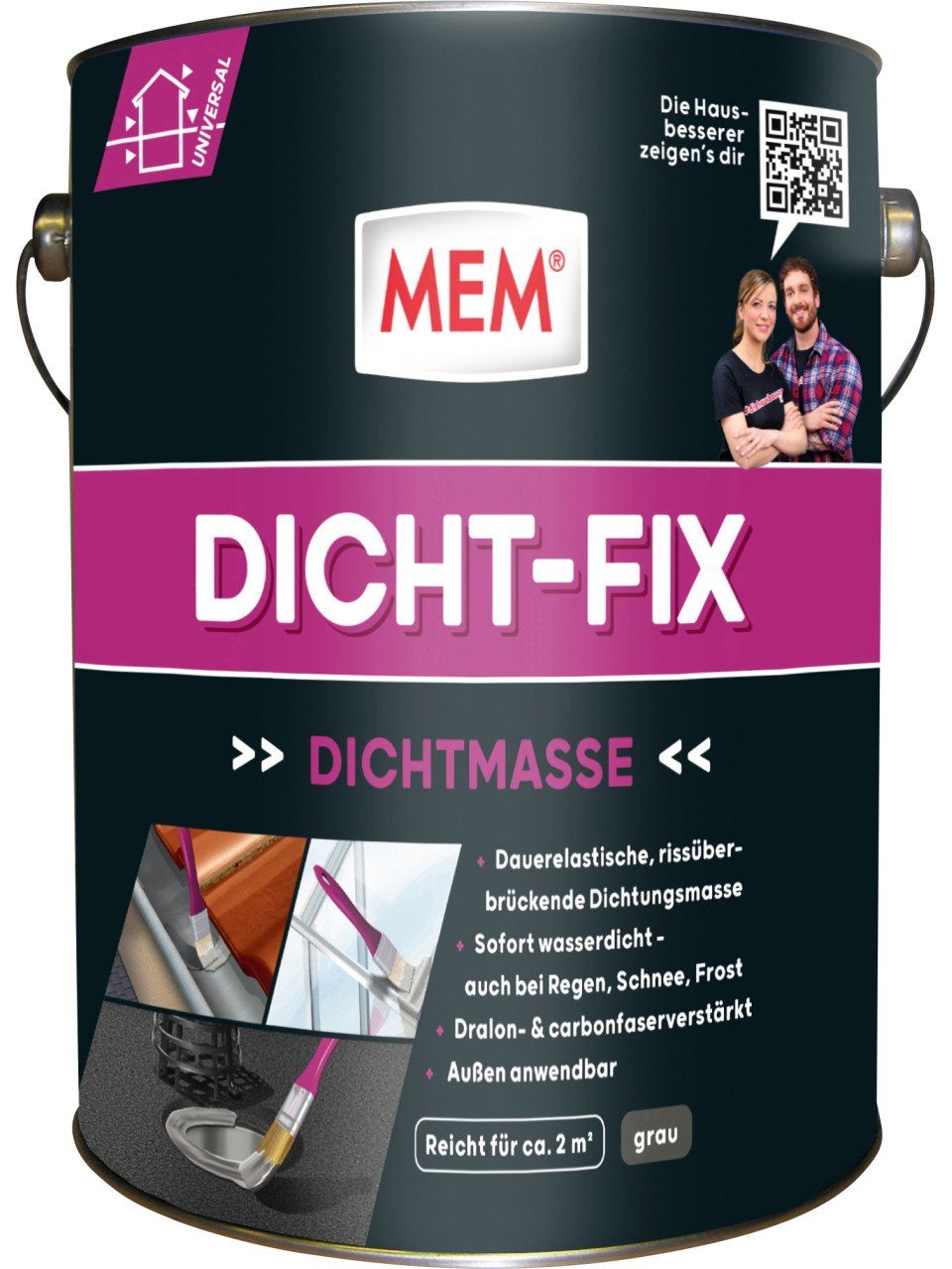 MEM Bauchemie Dichtungsband MEM Dicht-Fix 4 l