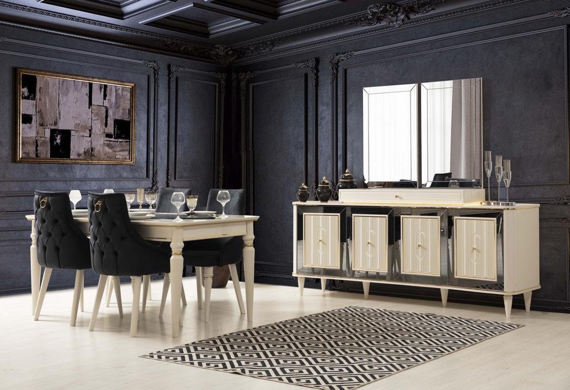 Stuhl Moderner Esszimmerstuhl Luxus, Design Holzstuhl Made Europa Stuhl schwarzer in JVmoebel