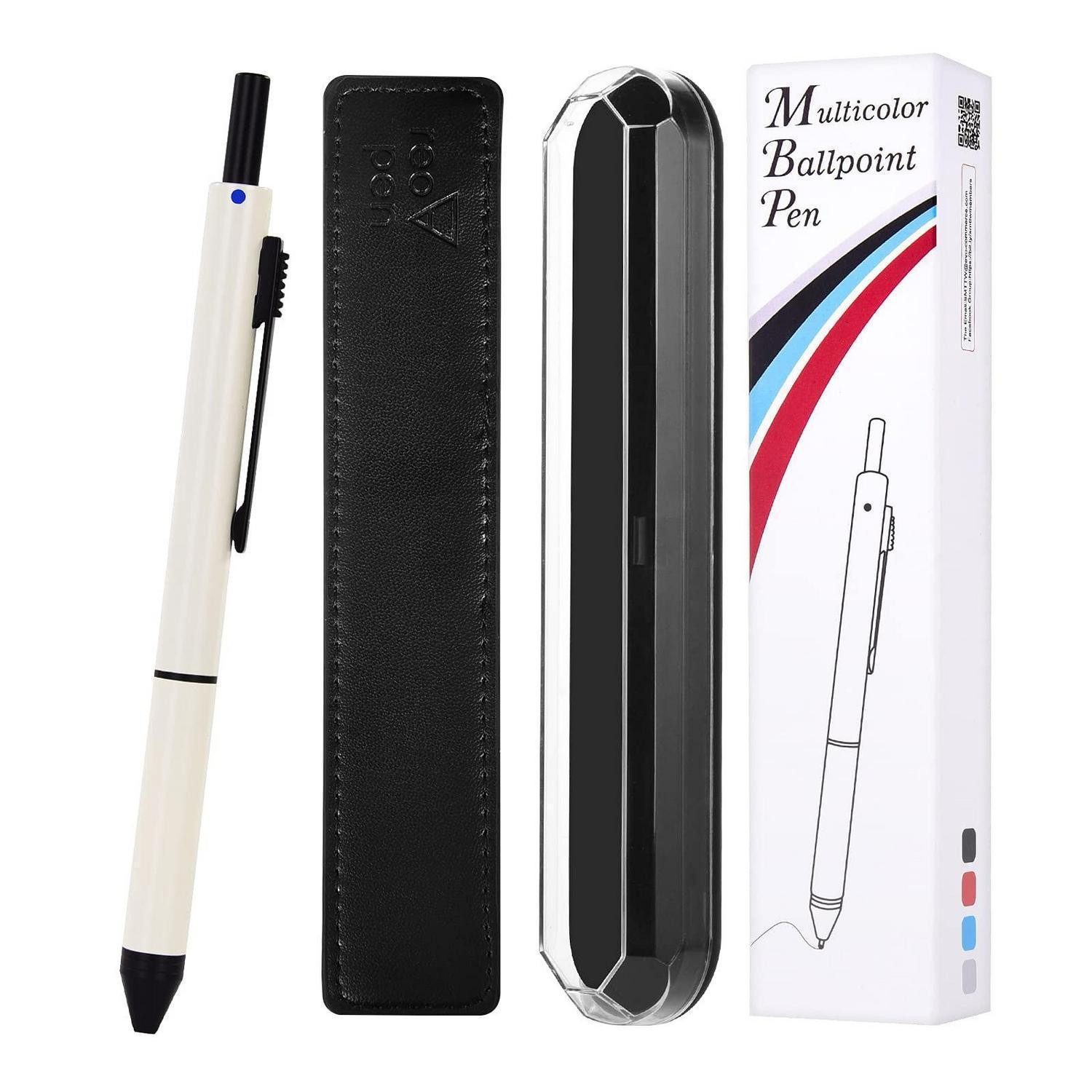 LuxusKollektion Kugelschreiber 4-in-1 Metall Multifunktionsstift