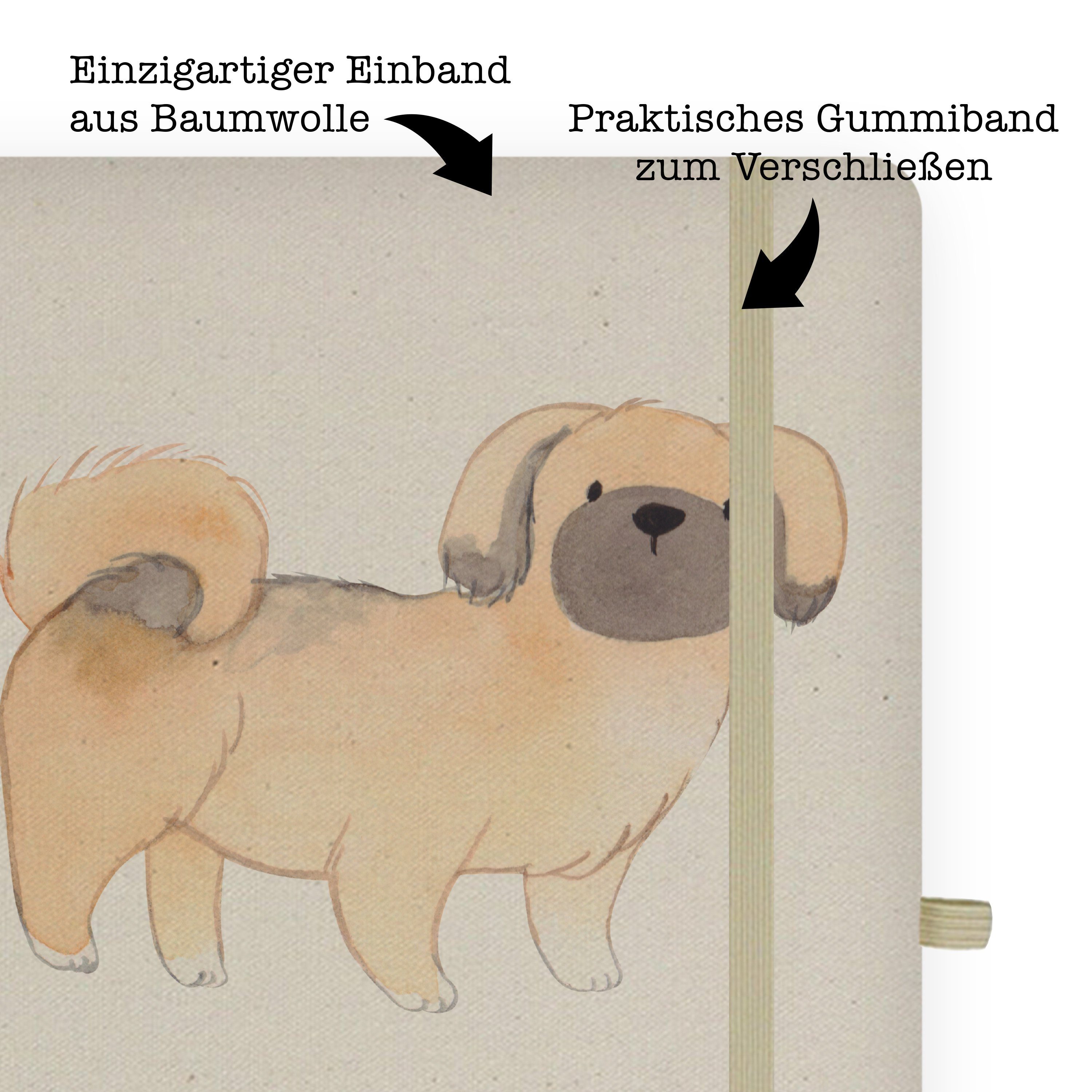 Pekingese Transparent & Peking-Palasthund, Mrs. Panda Mrs. & Notizbuch Geschenk, - Tierfre - Mr. Moment Mr. Panda