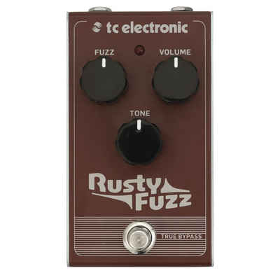 TC Electronic Musikinstrumentenpedal, Rusty Fuzz - Verzerrer für Gitarren