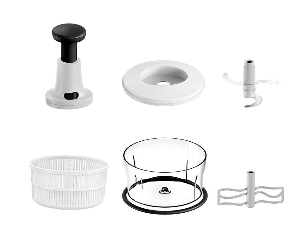 Faizee Home Gemüseschneider Faizee Home, Chopmaster – Multifunktionales Küchenzubehör Set