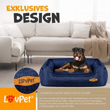 Lovpet Tierbett, Hundebett Hundekissen Hundekorb Chiller