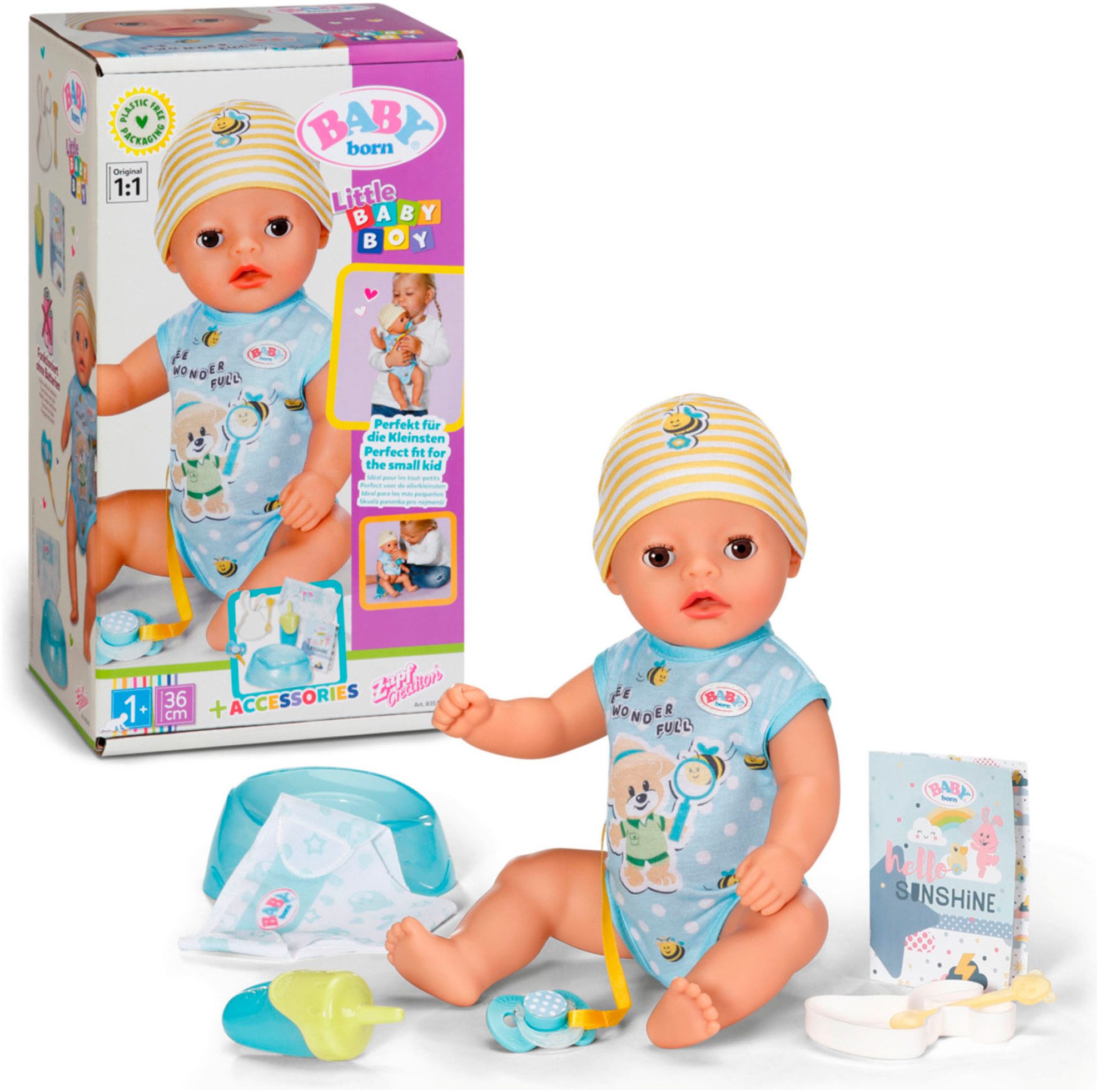 Baby Born Babypuppe Little Baby Boy günstig online kaufen