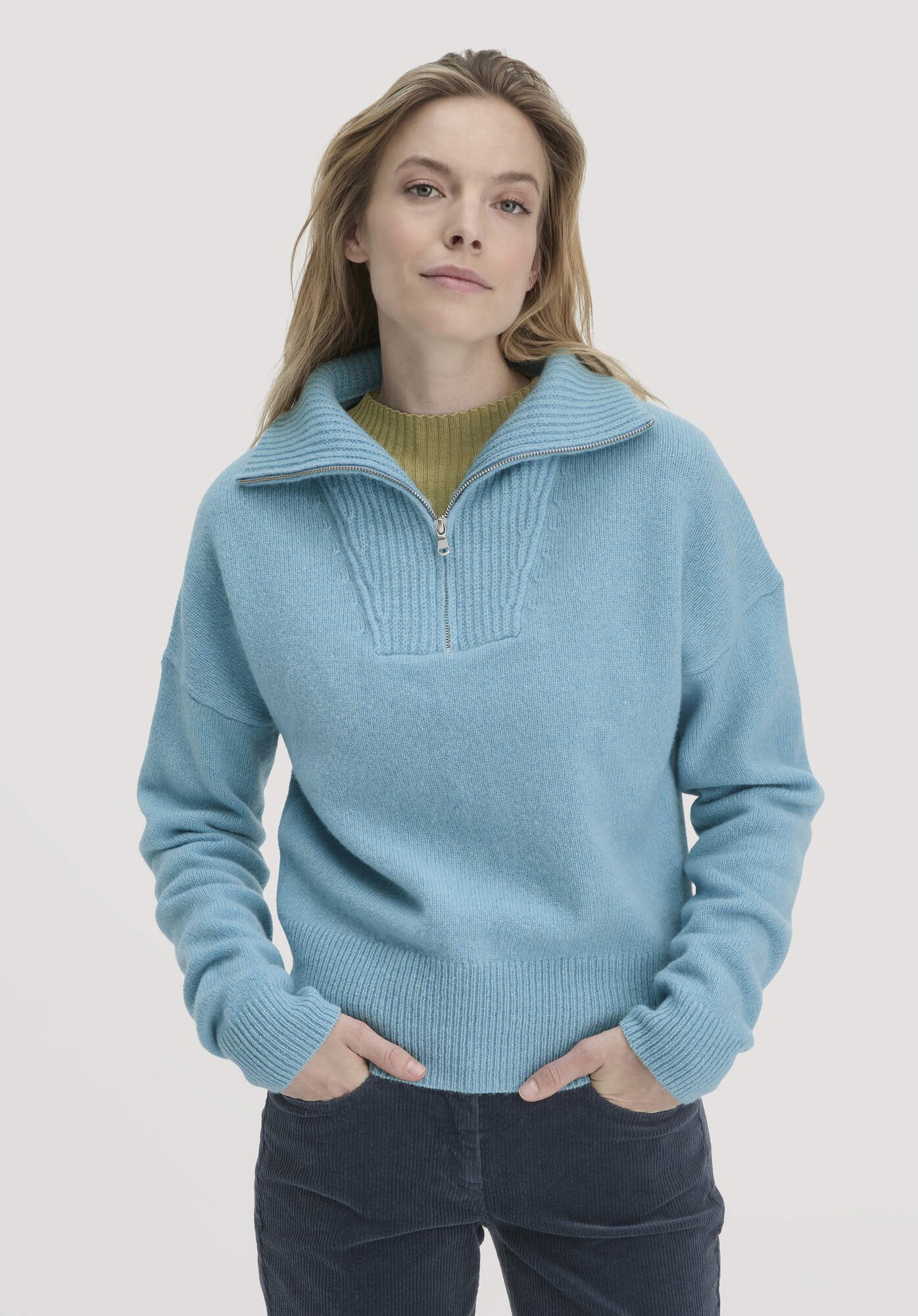 Hessnatur Strickpullover Relaxed BETTER RECYCLING aus reiner (1-tlg) günstig online kaufen