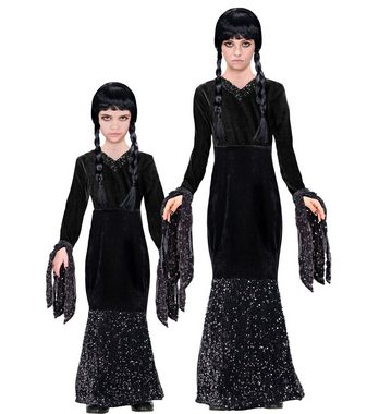 Widmann S.r.l. Hexen-Kostüm Dark Girl Kinderkostüm - Glamour Abendkleid Hallow