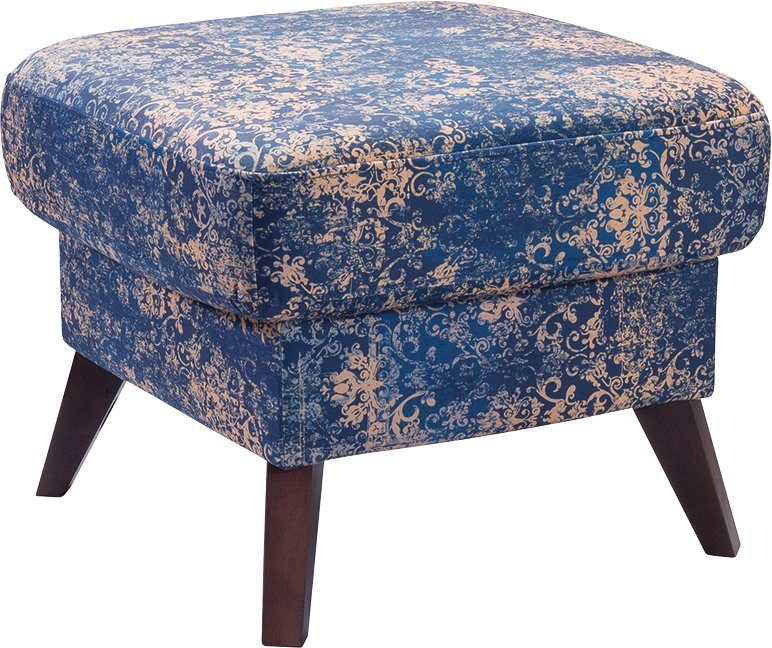 exxpo - sofa fashion Hocker Side, extravaganter Bezug, bequem und komfortabel