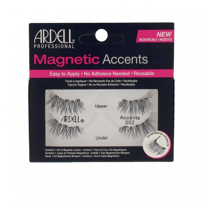 ARDELL Bandwimpern Ardell Magnetic Lash Natural Accents 002 künstliche Wimpern Packung