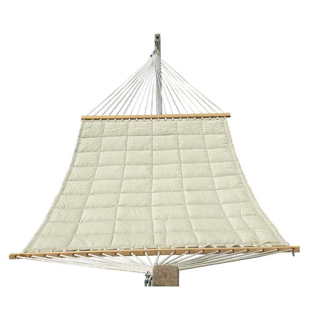 Stabhängematte Stabhängematte Cushion Swing gepolstert in flax Olefin Fasern