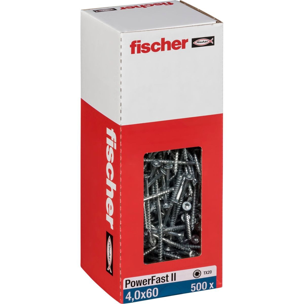 Fischer Befestigungsanker PowerFast II 4,0x60 SK TX TG blvz 500