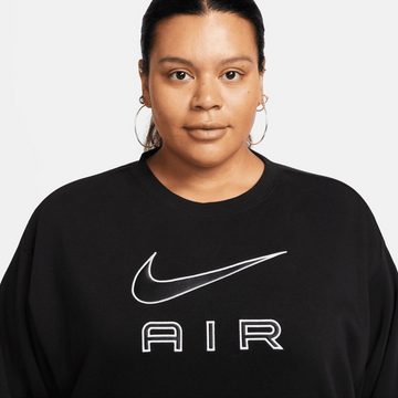 Nike Sportswear Sweatshirt »W NSW AIR FLC CREW PLUS«