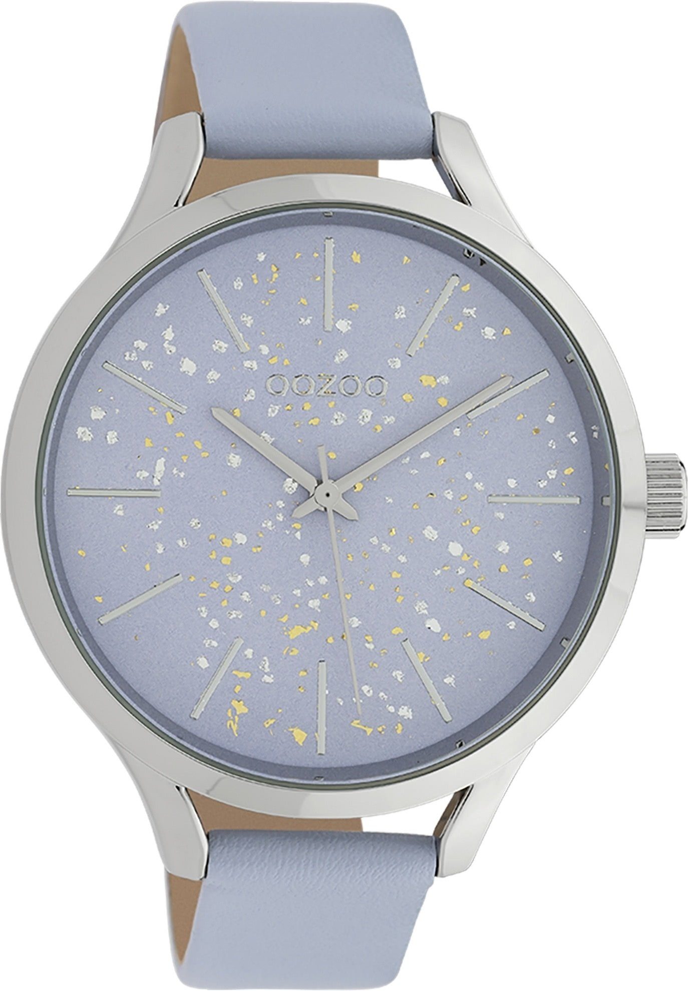 Quarzuhr Oozoo Damen Armbanduhr blau Analog