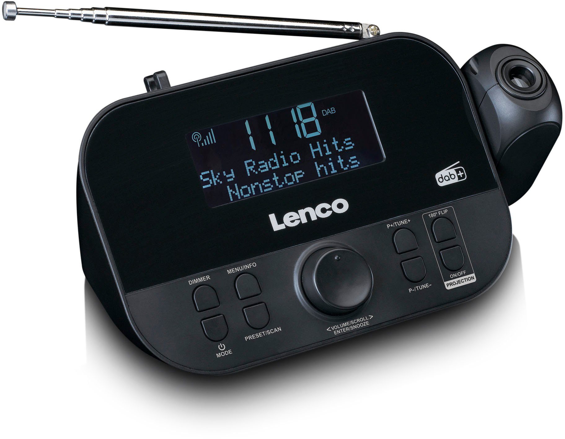 Lenco CR-615BK Digitalradio (DAB)