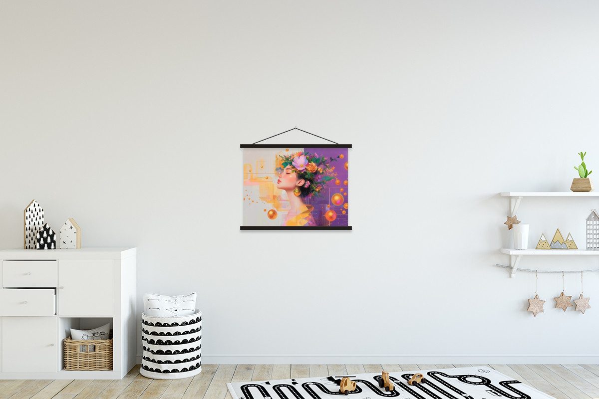 MuchoWow Poster Abstrakt - Frau - günstig online kaufen