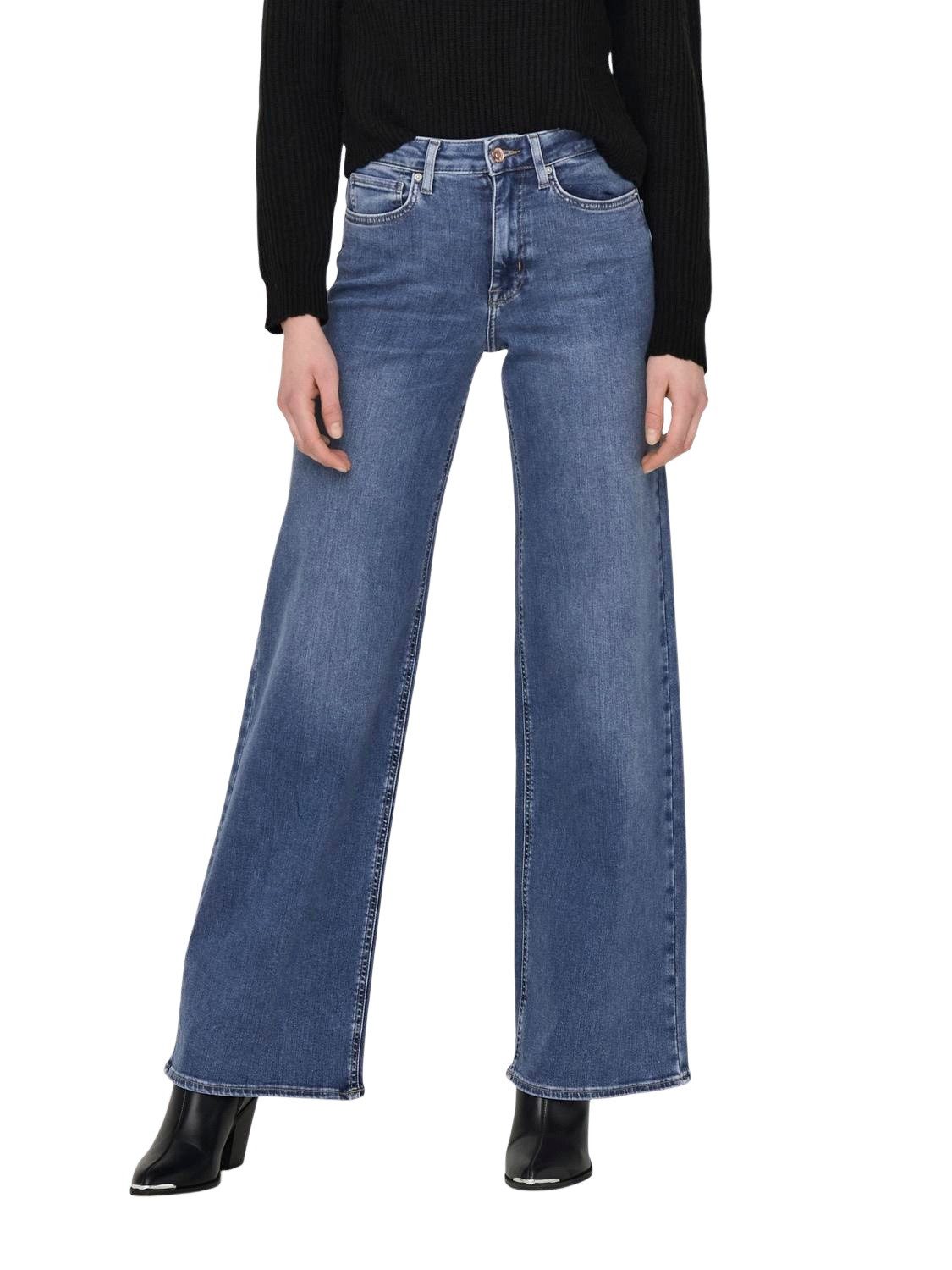 ONLY Schlagjeans ONLMADISON BLUSH HW WIDE mit Stretch günstig online kaufen