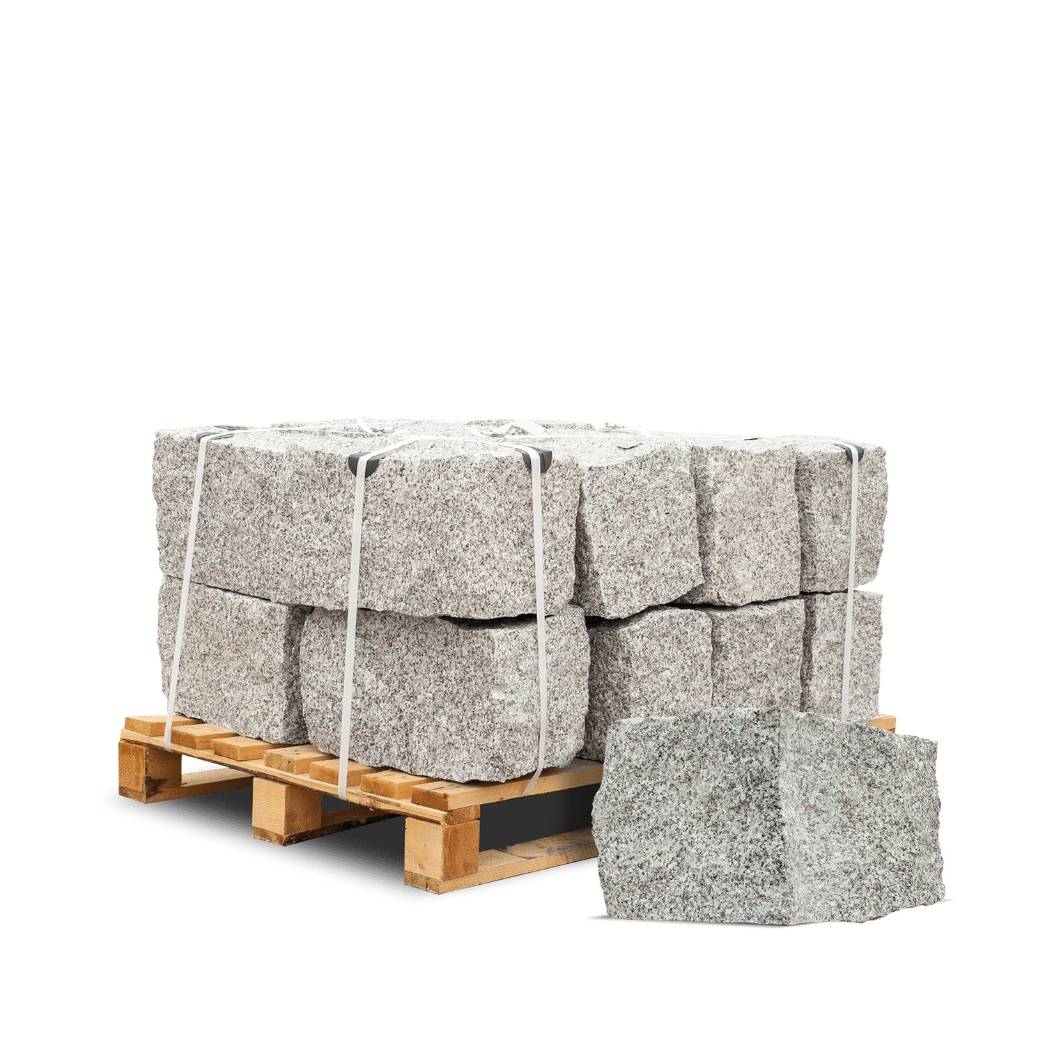 GALAMIO Mauerstein Granit 40*25*25 gebrochen (Palette, 1-St)