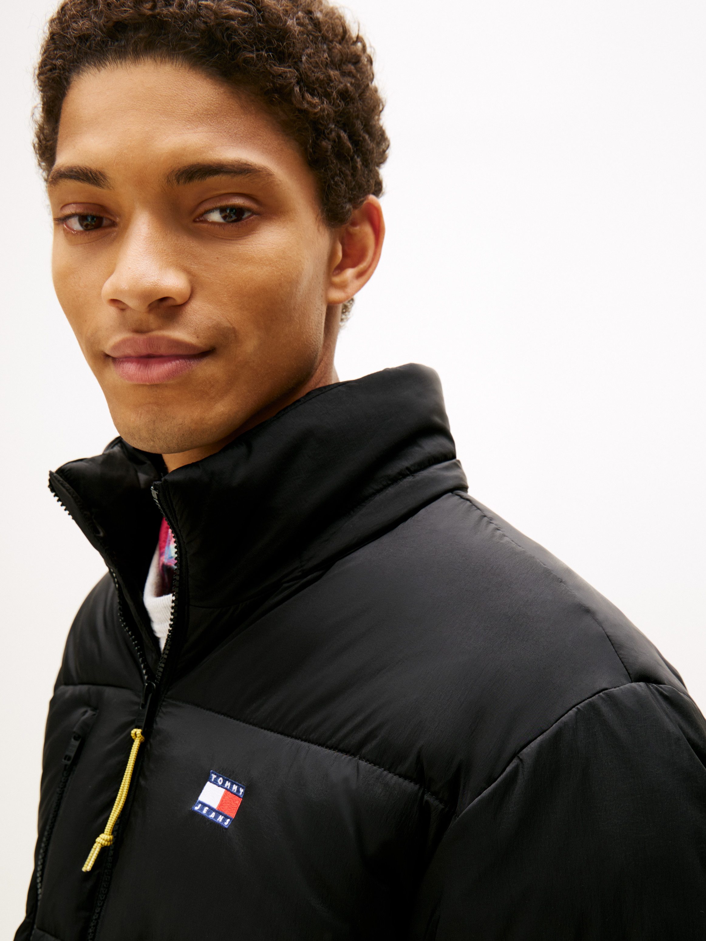 Tommy Jeans Steppmantel VAIL MAXI PARKA Regular fit mit abnehmbarer Kapuze