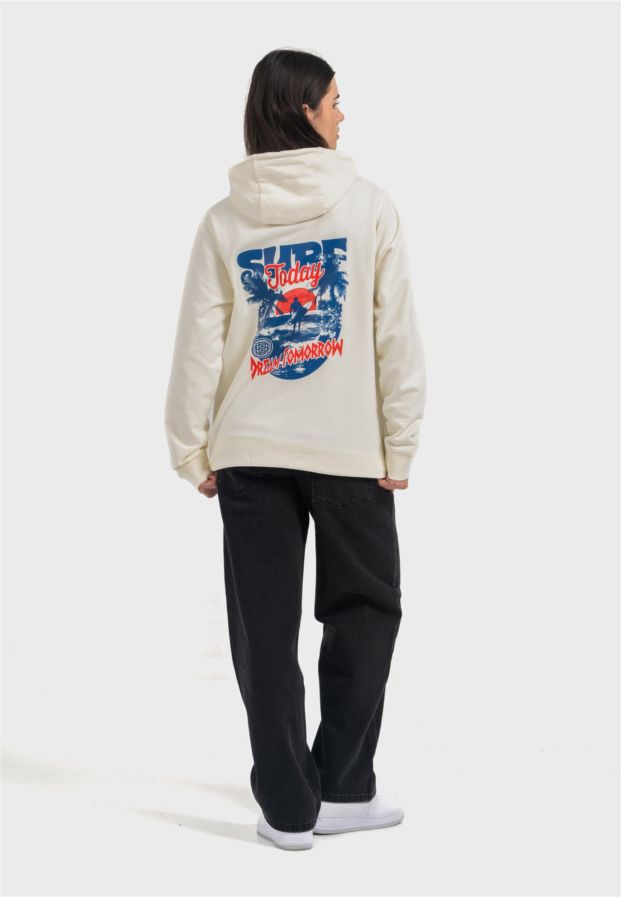 Oldskull Kapuzensweatshirt Wrldvibe Surf Dreams Graphic Grenzenlose Kreativ günstig online kaufen