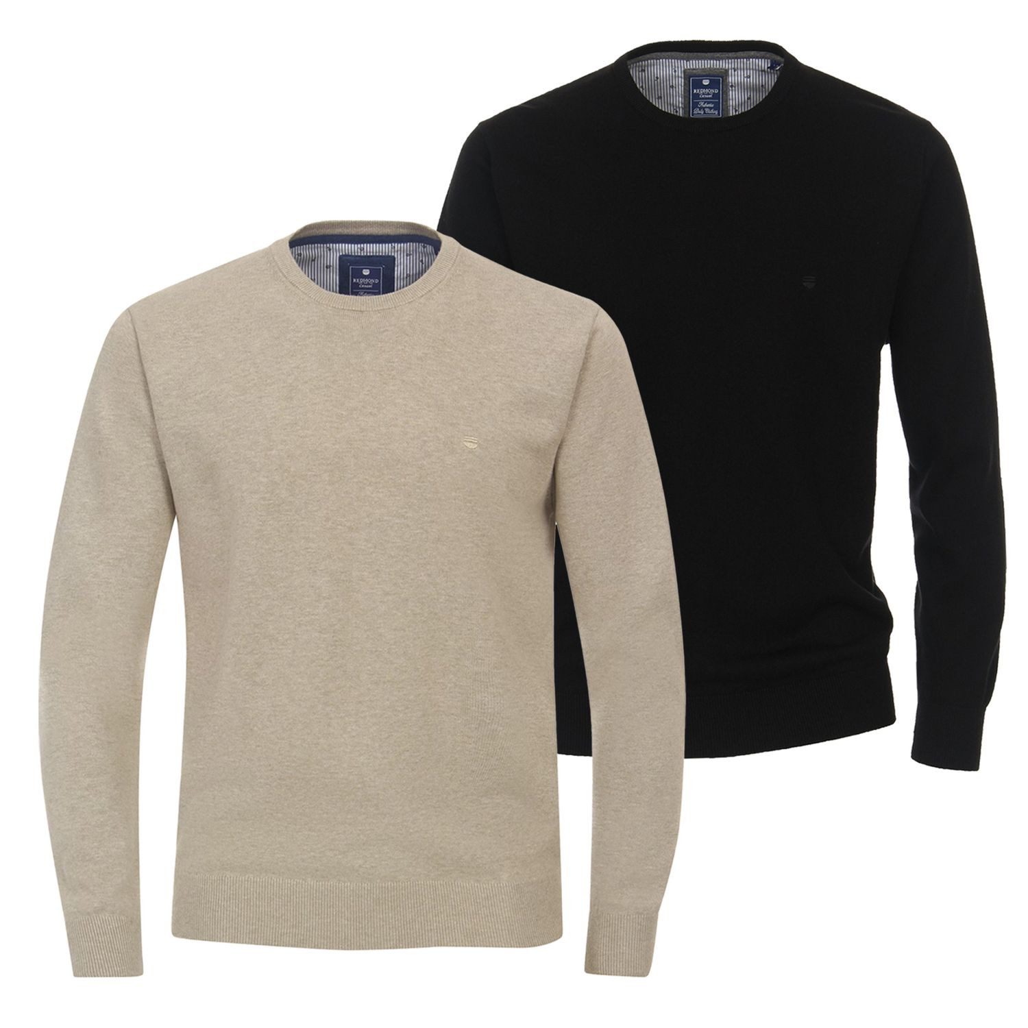 Redmond Rundhalspullover Pullover (1-tlg) hochwertige Qualität mit Rundhals günstig online kaufen
