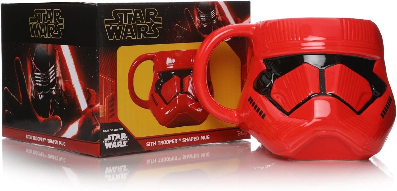Half Moon Bay Tasse Star Wars 3D Tasse Sith Trooper, 1-tlg., Offiziell lizenzierte Tasse