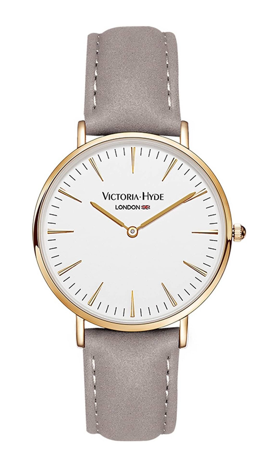 Quarzuhr Victoria Hyde Southfields Modern Unisex Basic Lederarmband