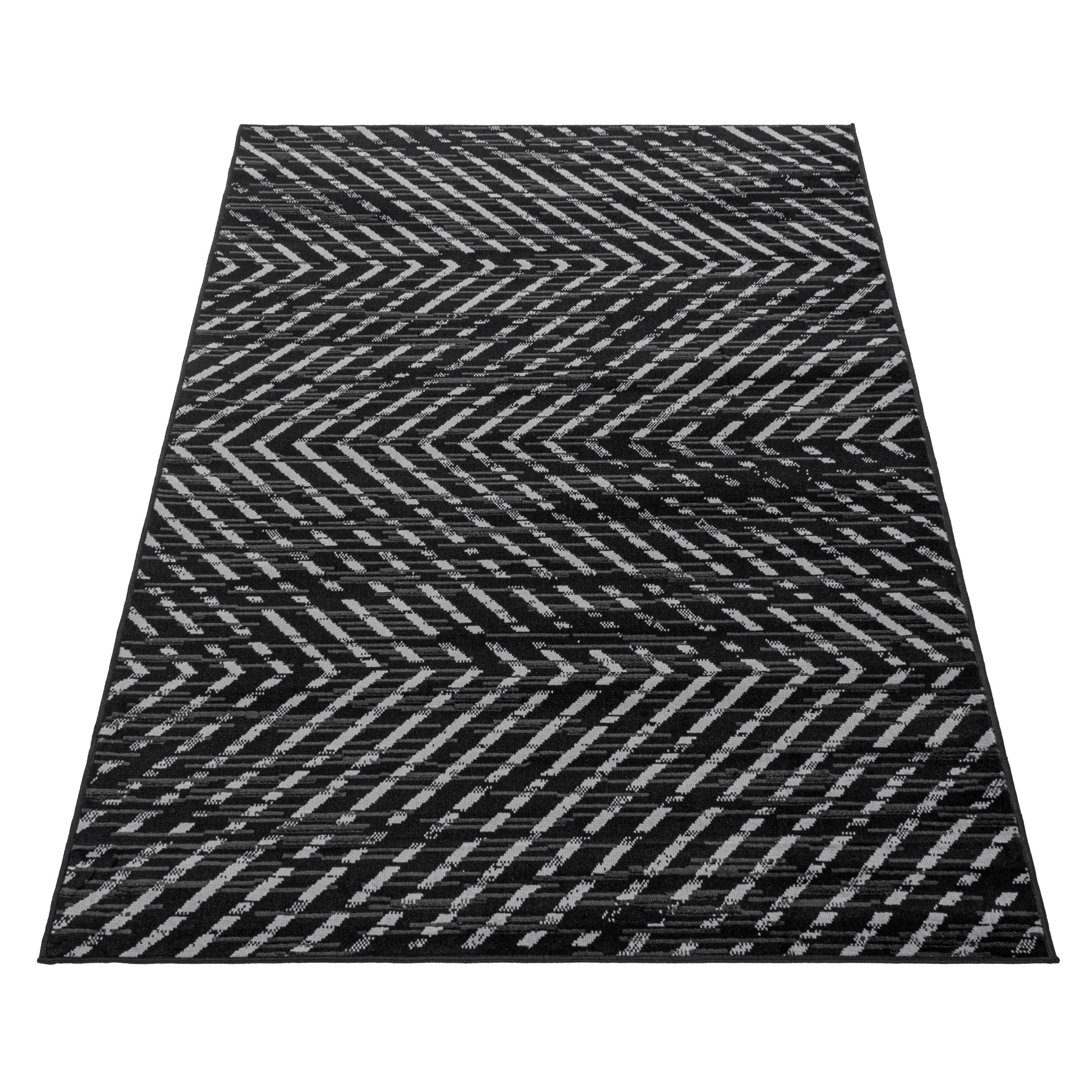 SIMPEX24 Designteppich Geometrisch Design, Rechteckig, Höhe: günstig online kaufen