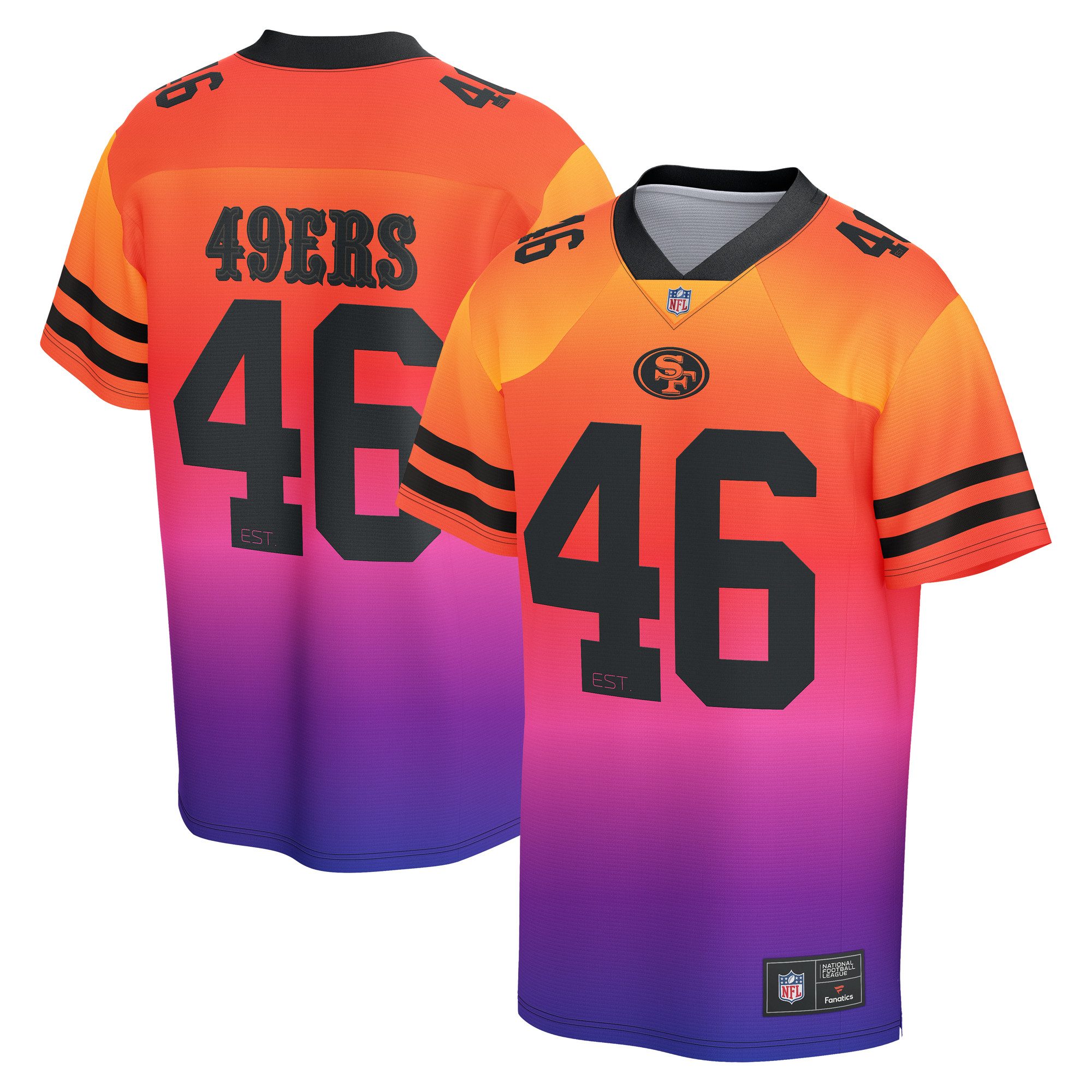 Fanatics Footballtrikot Fanatics Trikot San Francisco 49ers Gradient Foundation