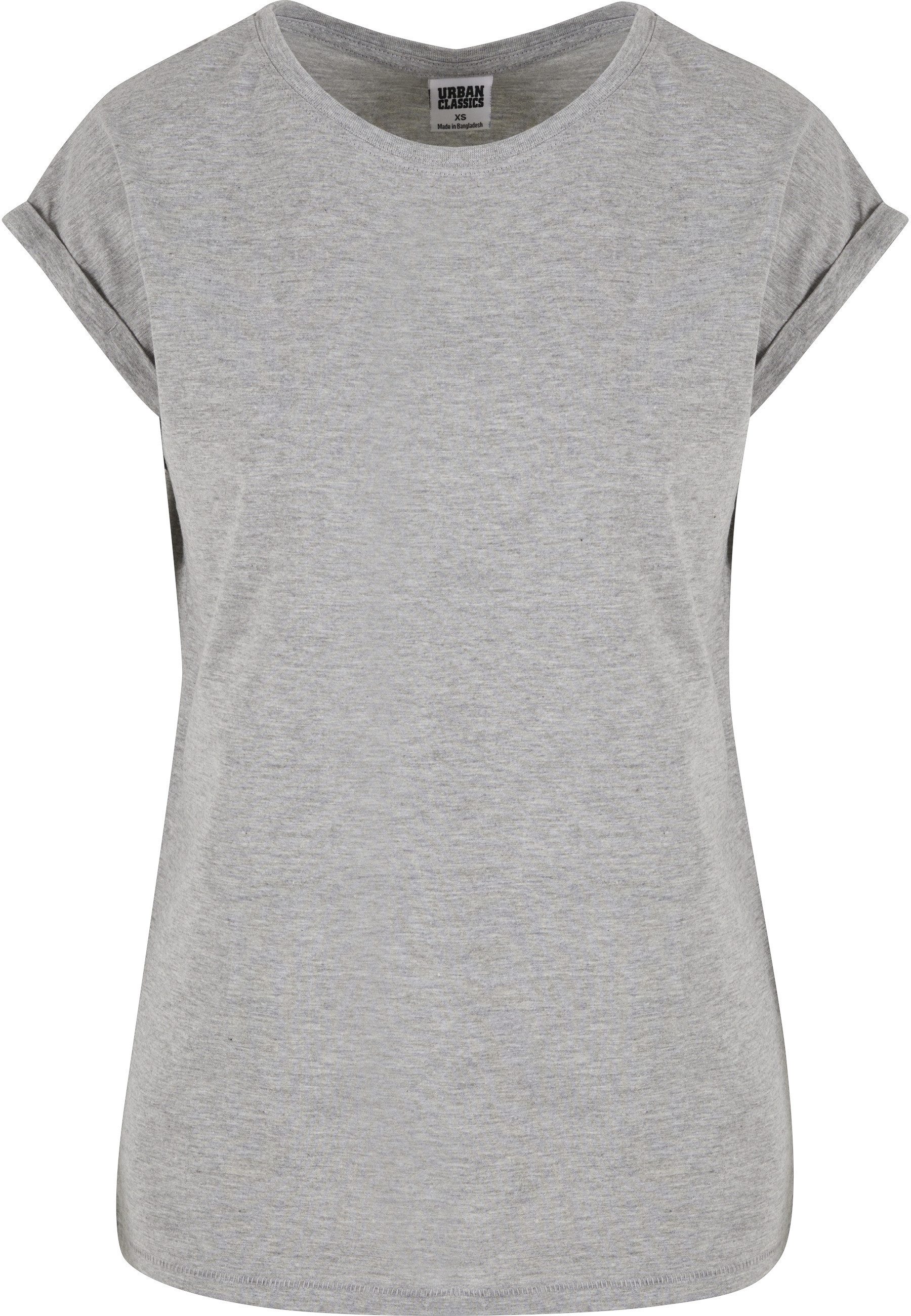URBAN CLASSICS Kurzarmshirt Urban Classics Damen Ladies Extended Shoulder Tee (1-tlg)