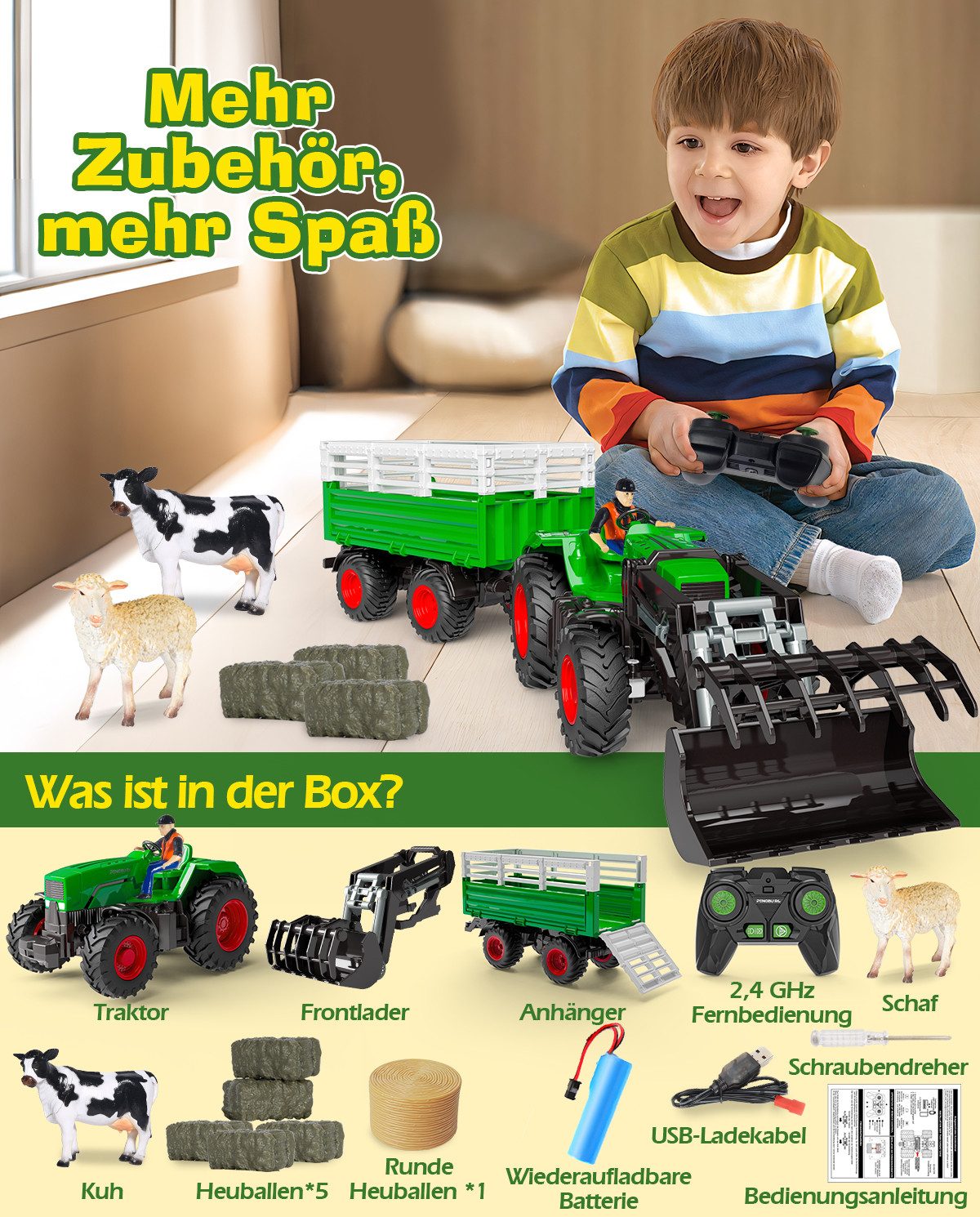 Esun RC-Traktor RC Traktor Spielzeug ab günstig online kaufen