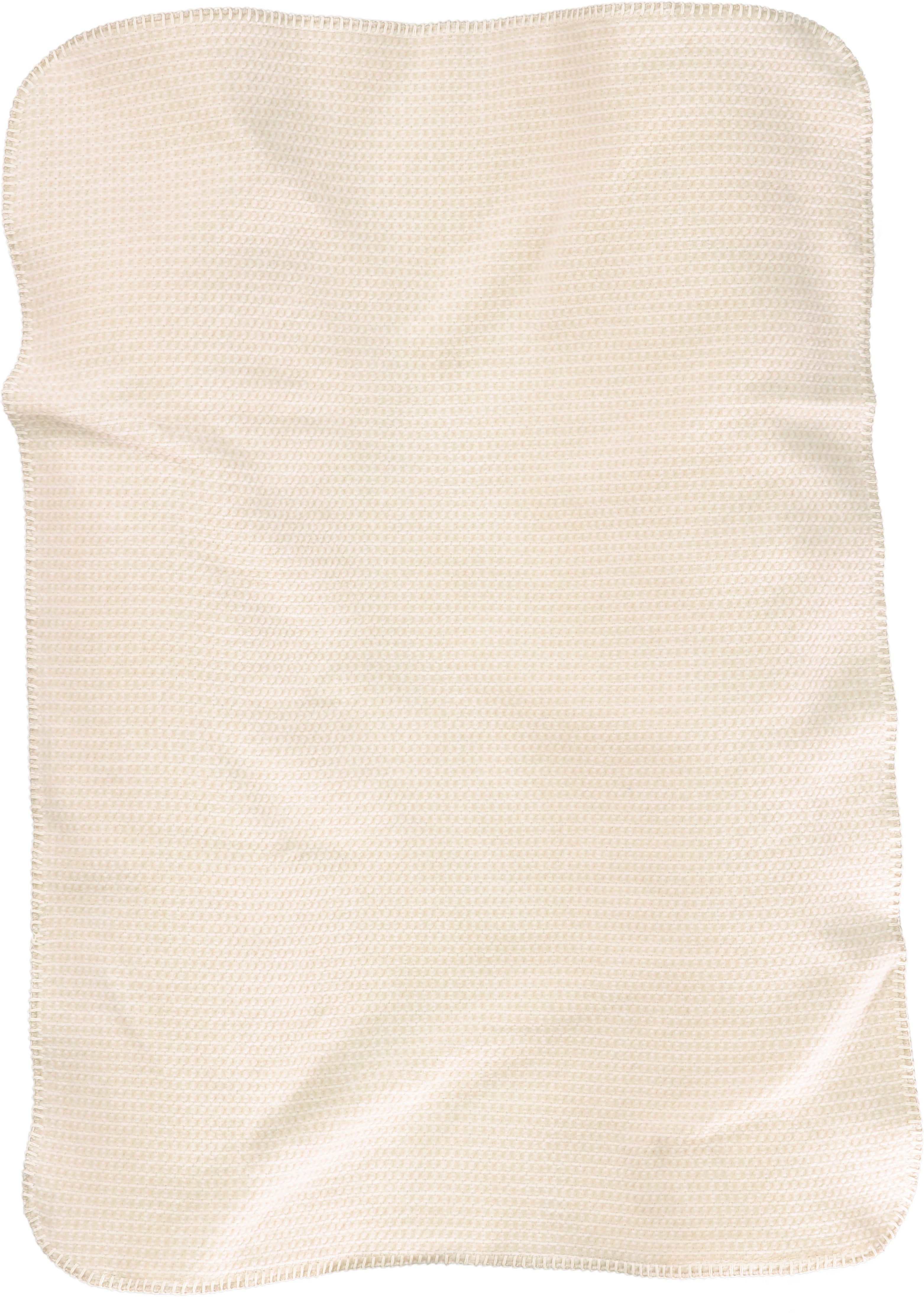 Babydecke Babydecke Cotton, Biederlack, 75 x 100, mit Zierstich