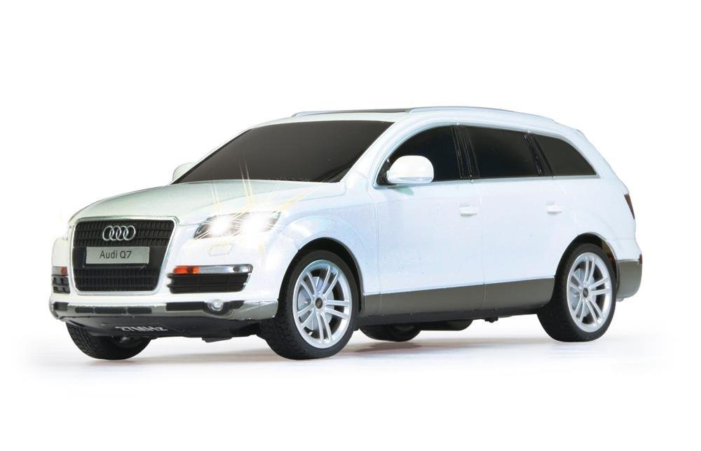 Thumbnail - Jamara RC-Auto Audi Q7 1:24 weiß 2,4GHz, Ferngesteuertes Auto mit LED Fahrlicht