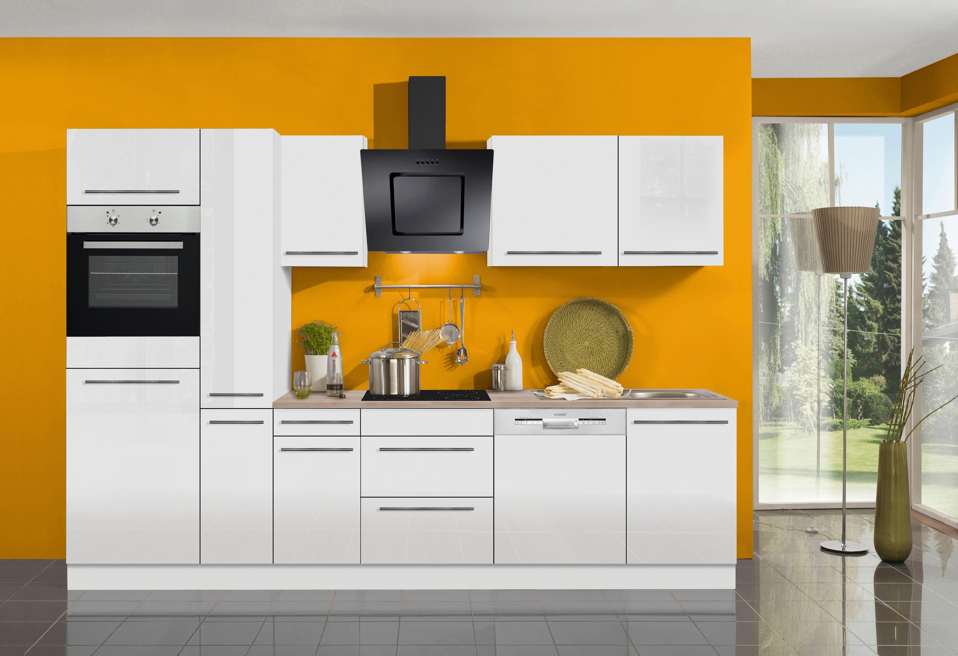 OPTIFIT Winkelküche "Roth" Stellmaße 300x175 cm, wahlweise mit E-Geräten, m günstig online kaufen