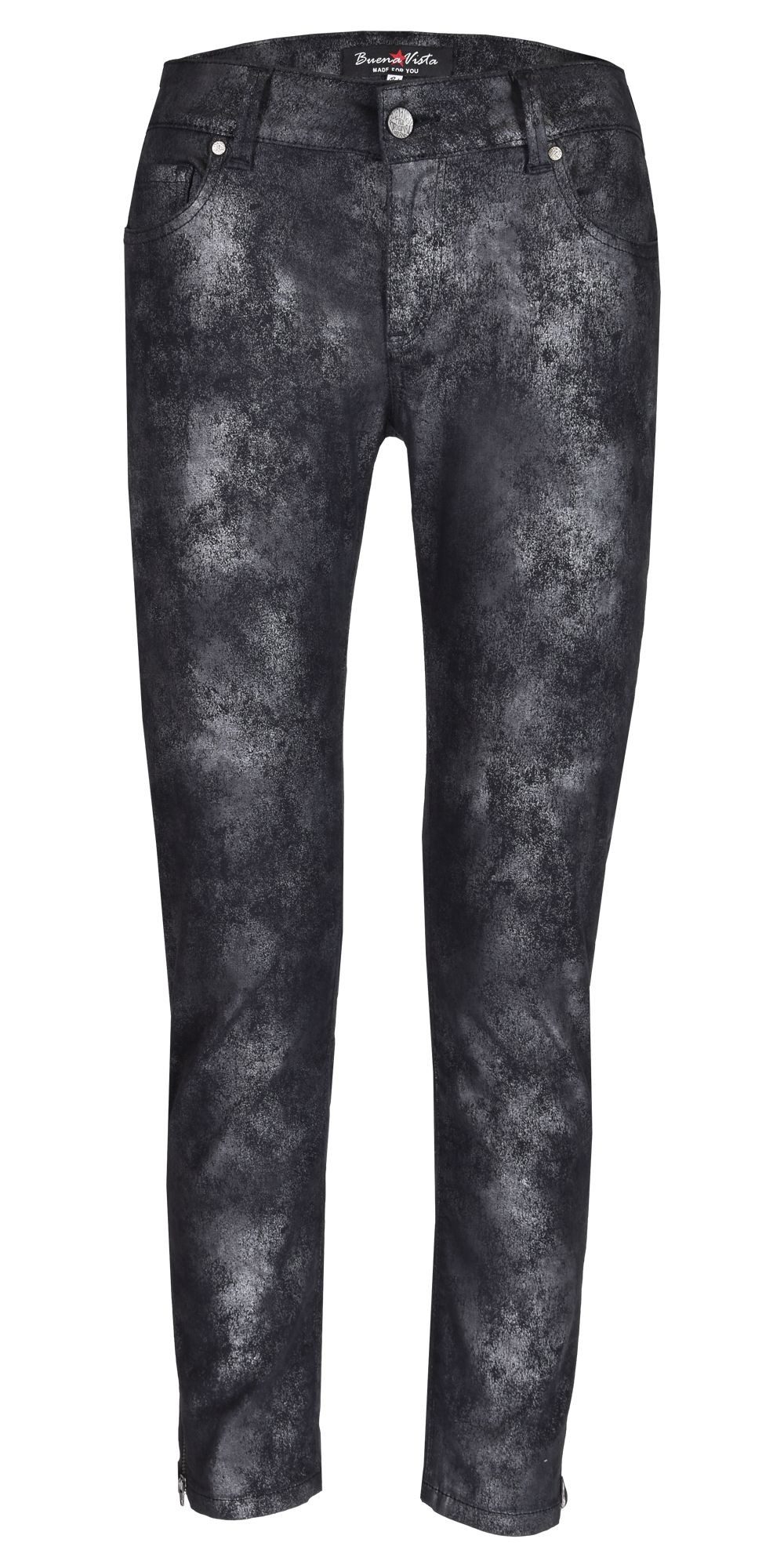 Buena Vista 5-Pocket-Jeans - Jeans in Lederoptik - Italy V 7/8 coated günstig online kaufen