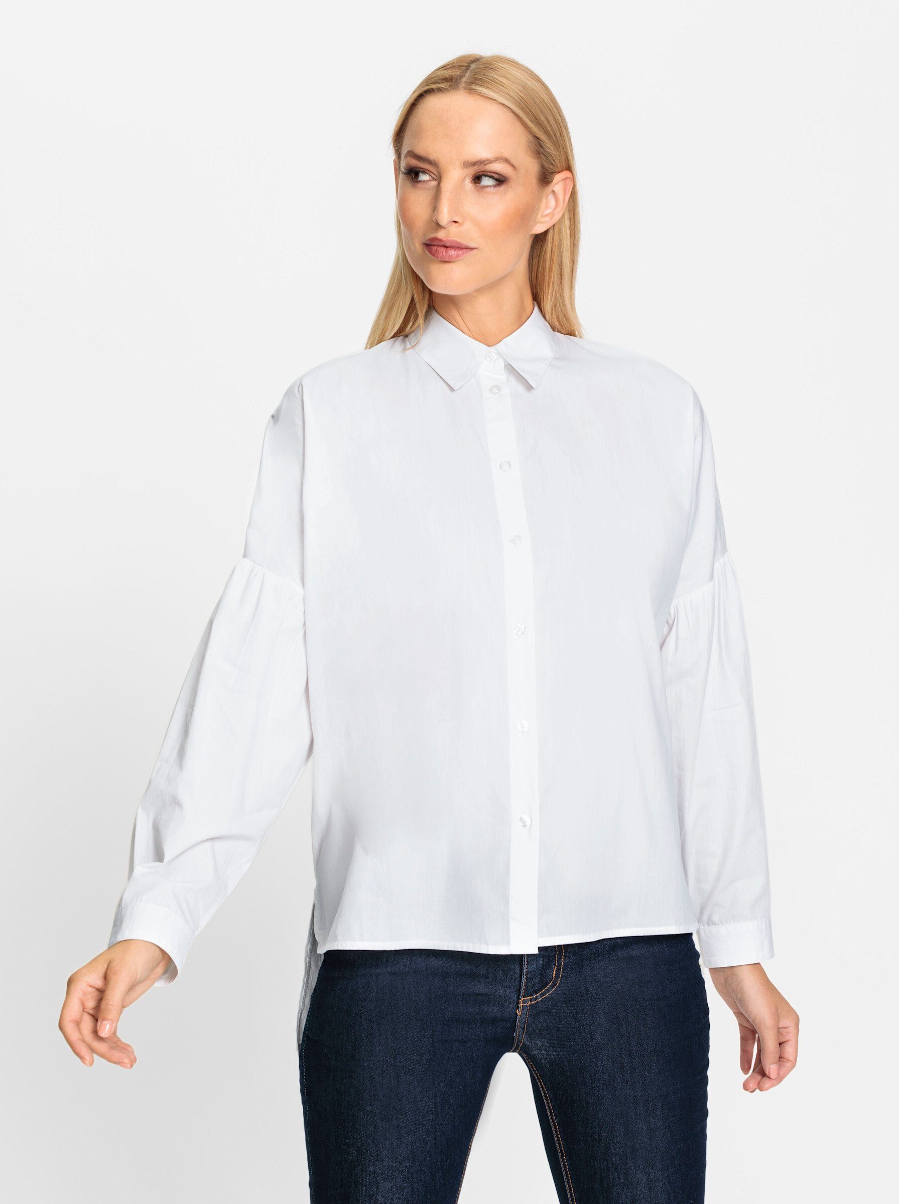 Klassische Bluse Hemdbluse