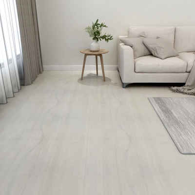 Teppichboden PVC-Fliesen Selbstklebend 55 Stk. 5,11 m² Creme, vidaXL