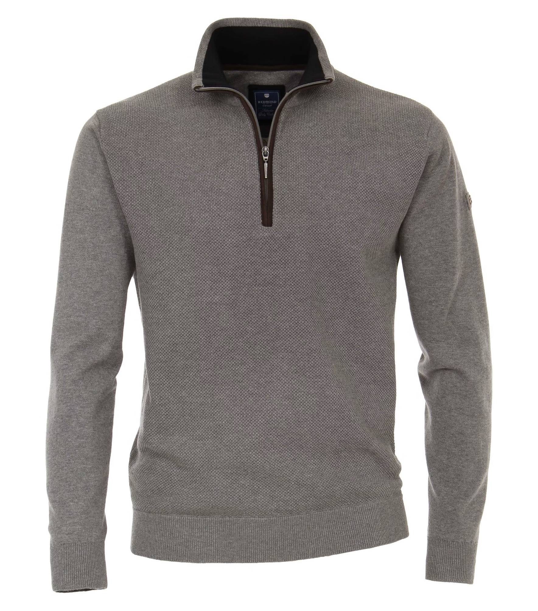 Redmond Troyer Sweatshirt Grau(70) Reißverschluss