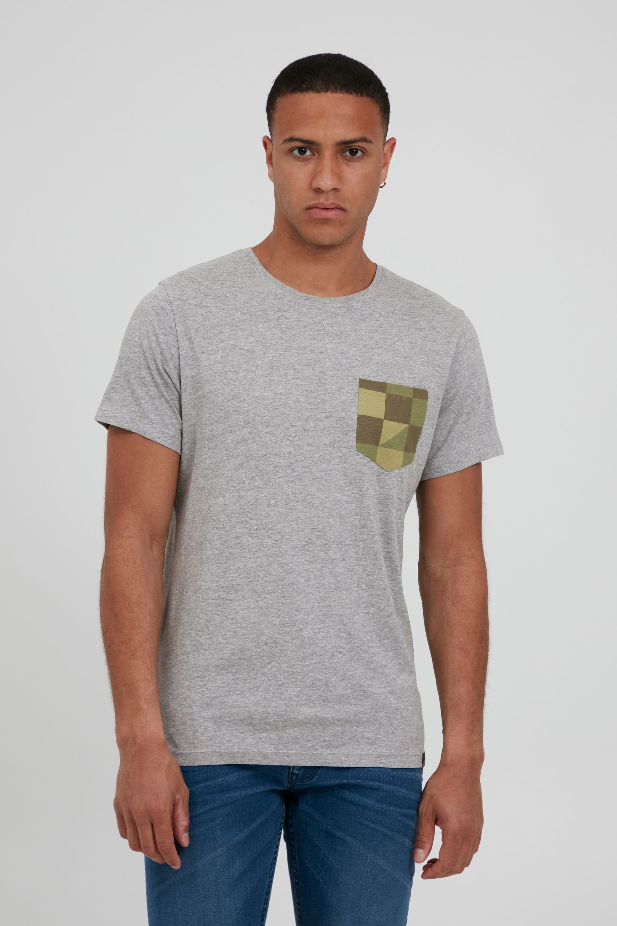 Blend T-Shirt BHAmilo T-Shirt mit bunter Brusttasche günstig online kaufen