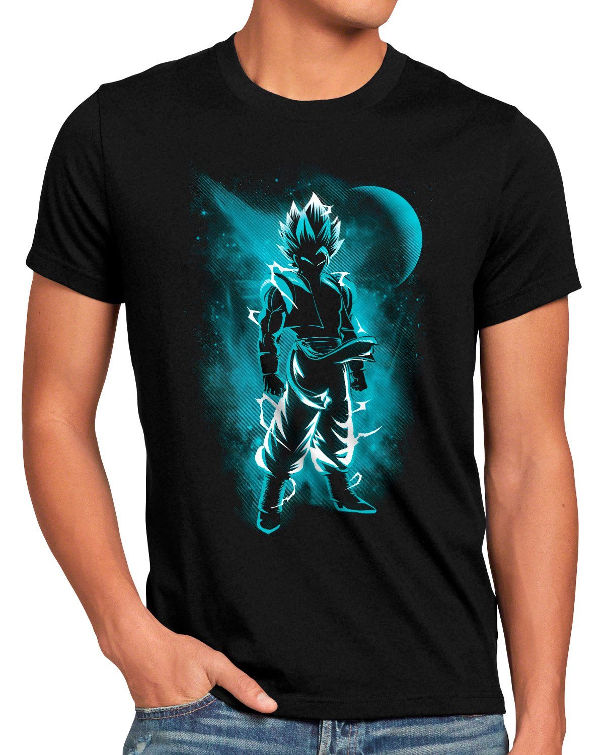 style3 Print-Shirt Herren T-Shirt Universe 7 super dragonball z gt songoku breakers the kakarot