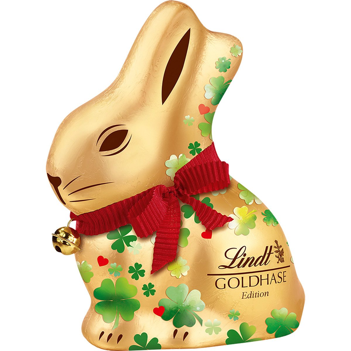 LINDT Schokolade, Lindt Goldhase Glücksbringer Edition Alpenvollmilchschokolade 100g