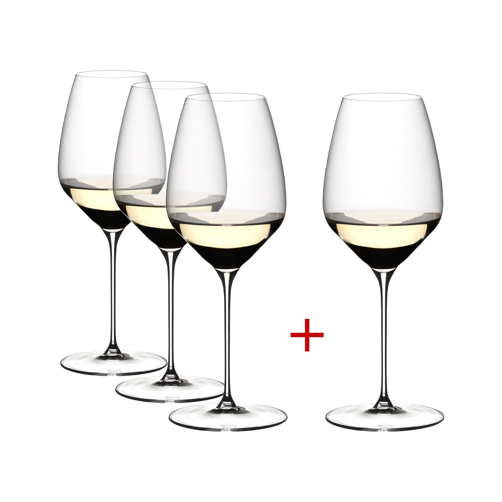 Weißweinglas Veloce Riesling Weingläser 570 ml 4er Set