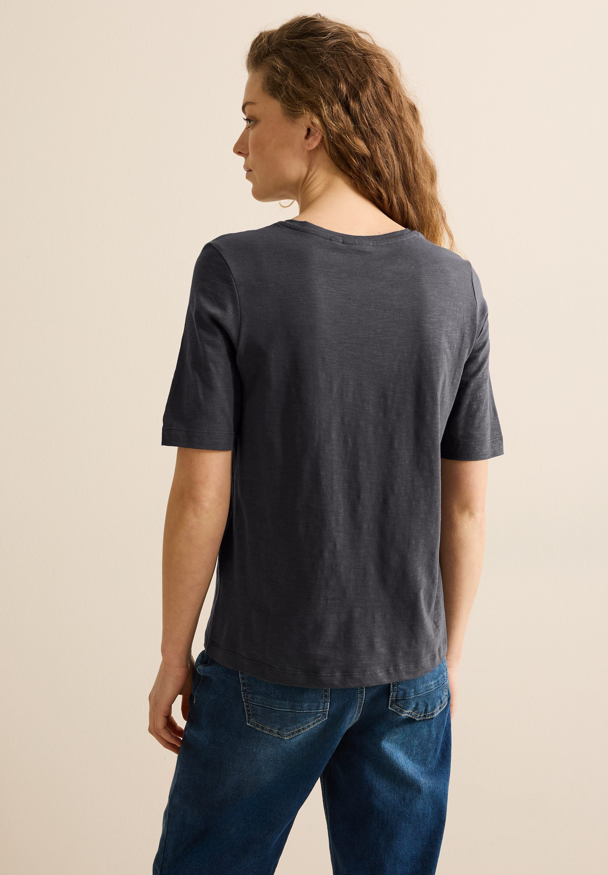 CECIL V-Shirt mit V-Ausschnitt