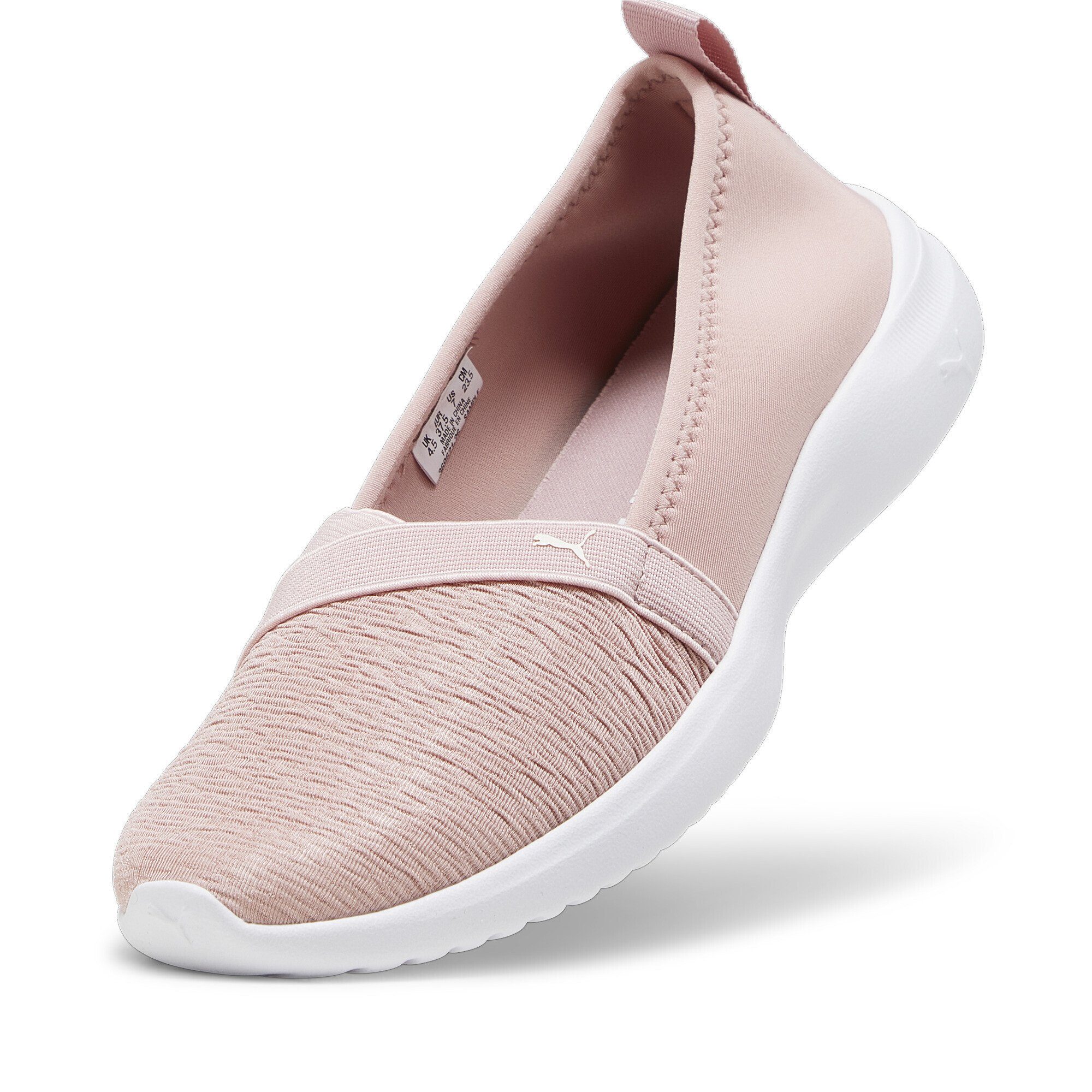 Damen Ivory Sneakers PUMA Future White Adelina Pink Trainingsschuh Frosted