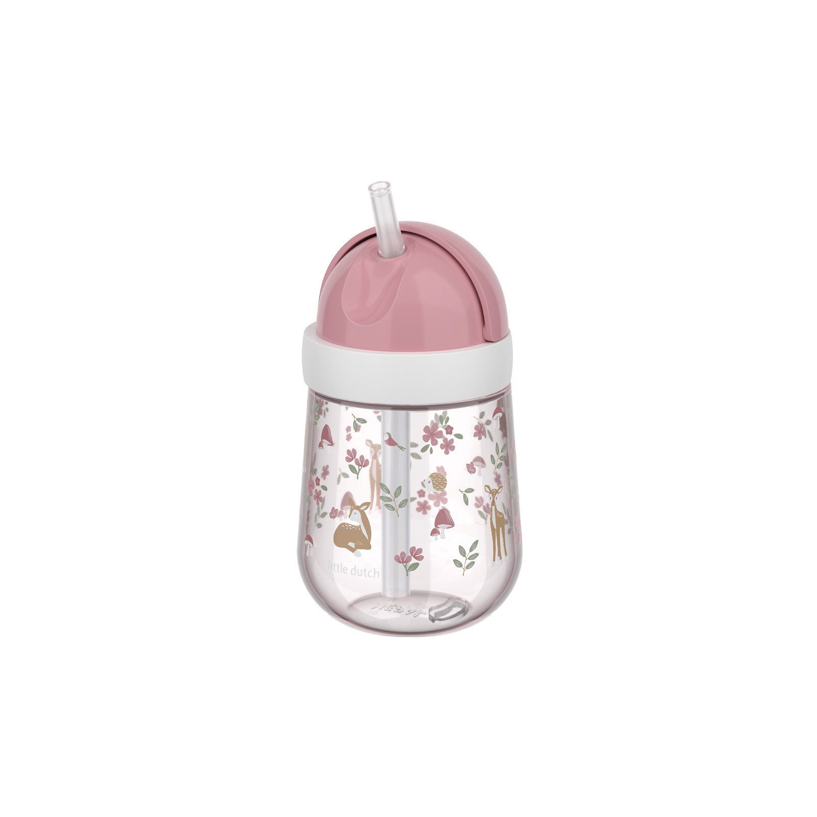 Mepal Kinderbecher Mio Strohhalmbecher 300 ml, 1-tlg., Polypropylen, Silikon, Tritan
