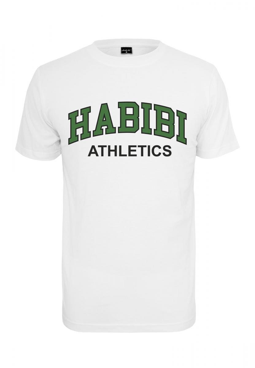(1-tlg) Habibi MisterTee Athletics white Tee Herren T-Shirt
