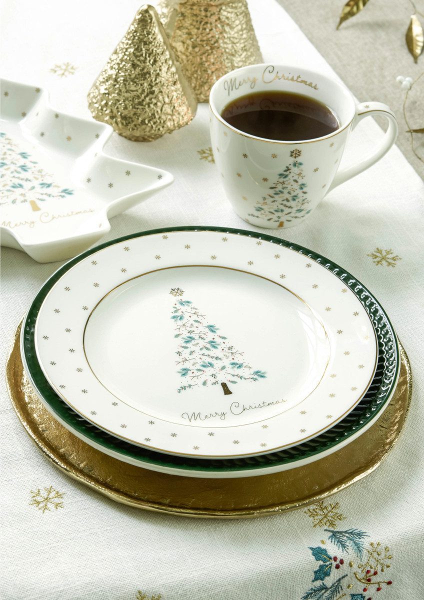 Greengate Geschirrtuch Lucie Xmas Geschirrtuch white günstig online kaufen