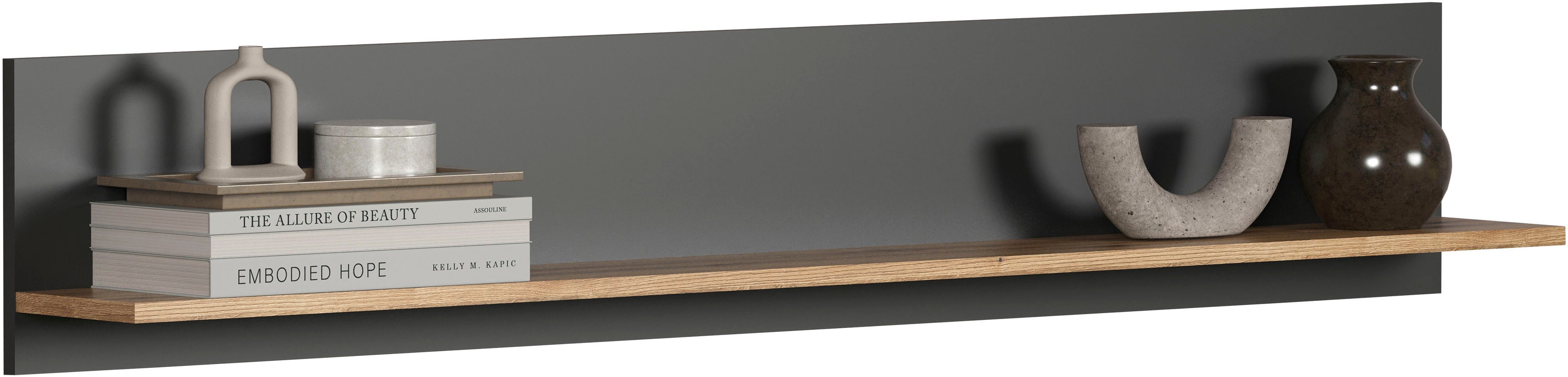 Home affaire Wandboard Estepona, 1-tlg., Wandboard mit Ablage - (B/T/H) 150/18/25 cm