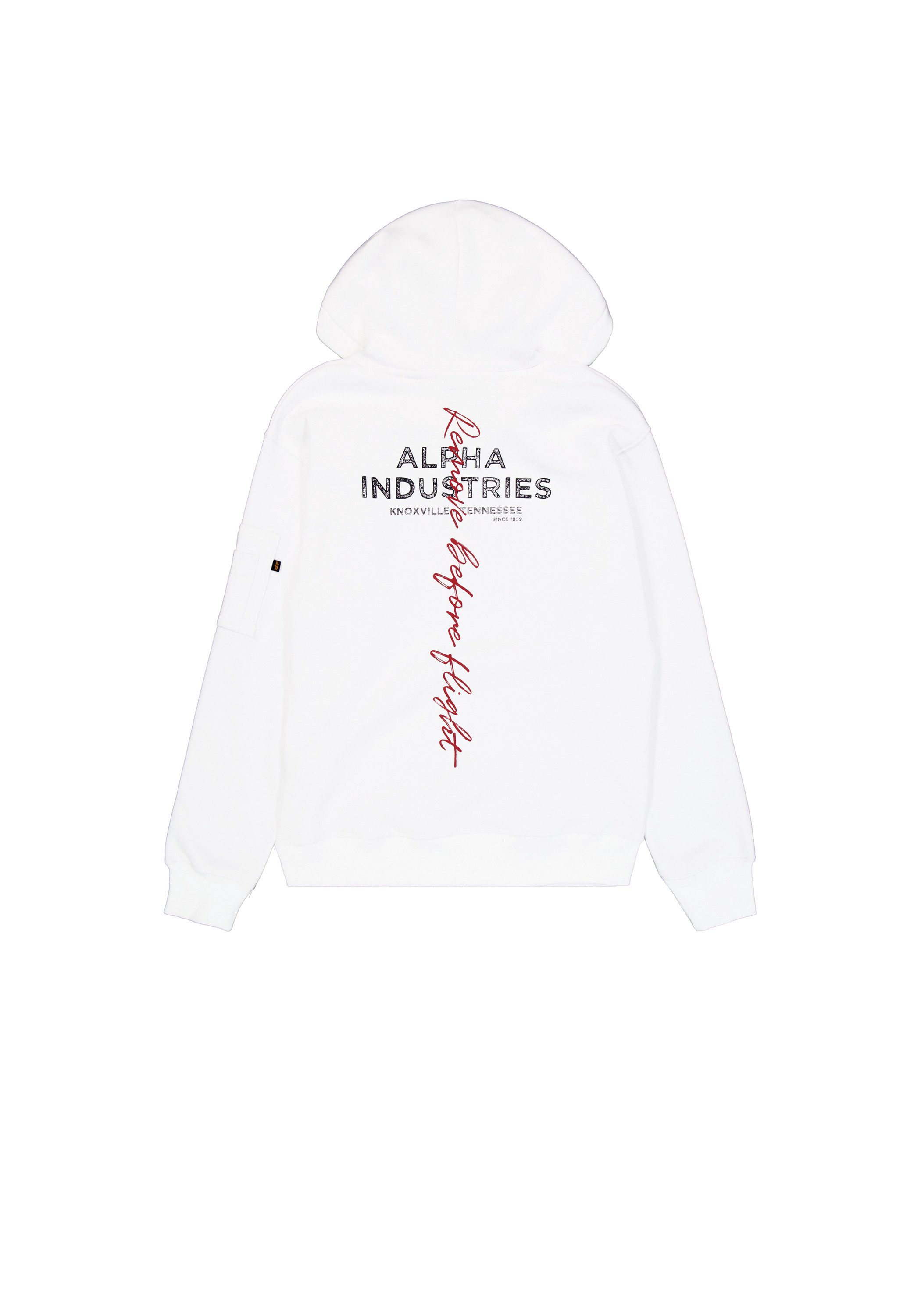 Alpha Industries Hoodie Signature Backprint Hoodie günstig online kaufen