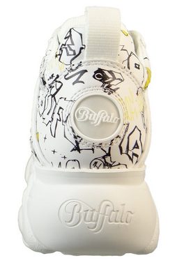 Buffalo 1630856 CLD CORIN Graffiti White Sneaker
