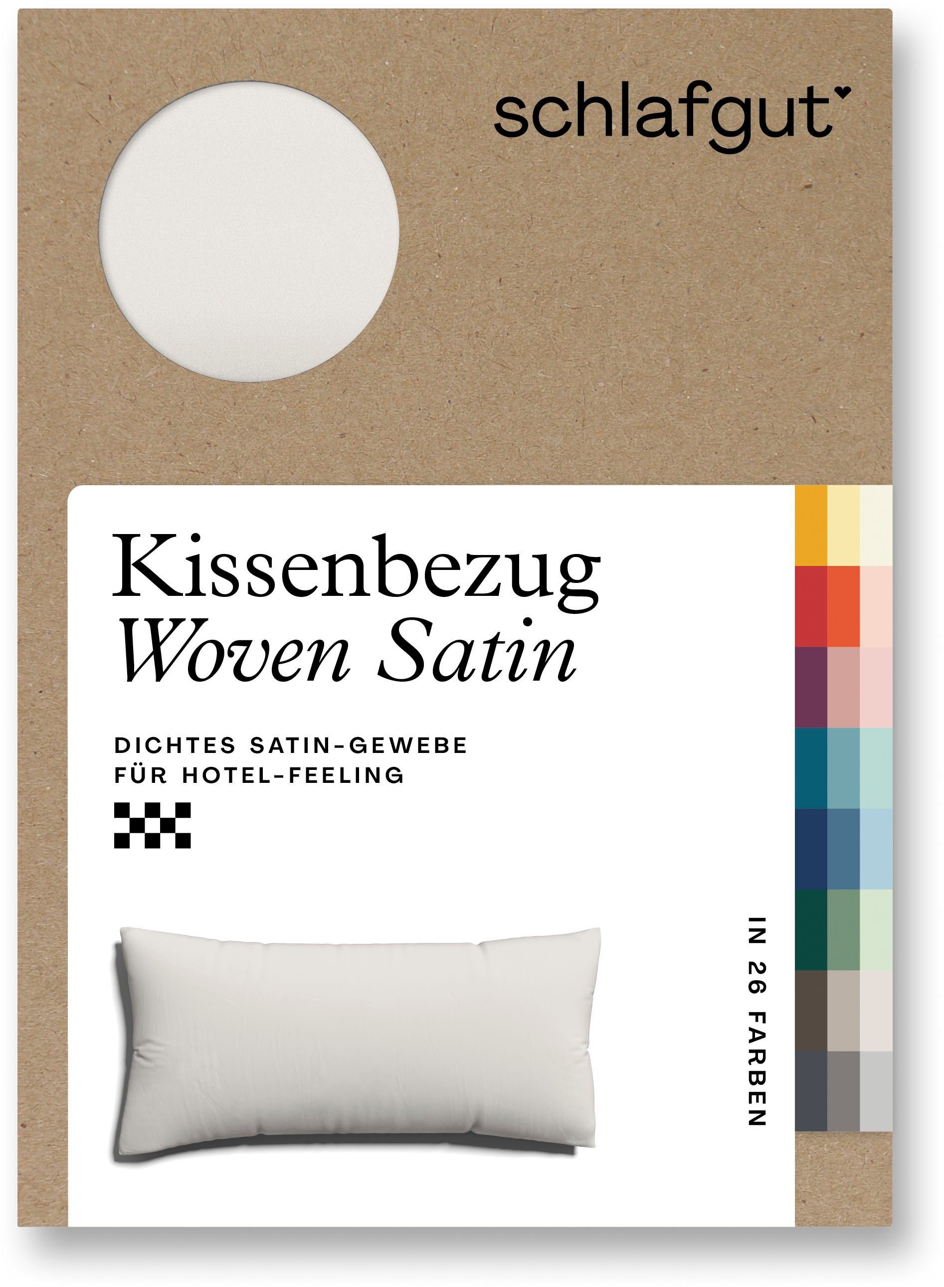 Schlafgut Kissenbezug Woven Satin aus Mako-Baumwolle, günstig online kaufen