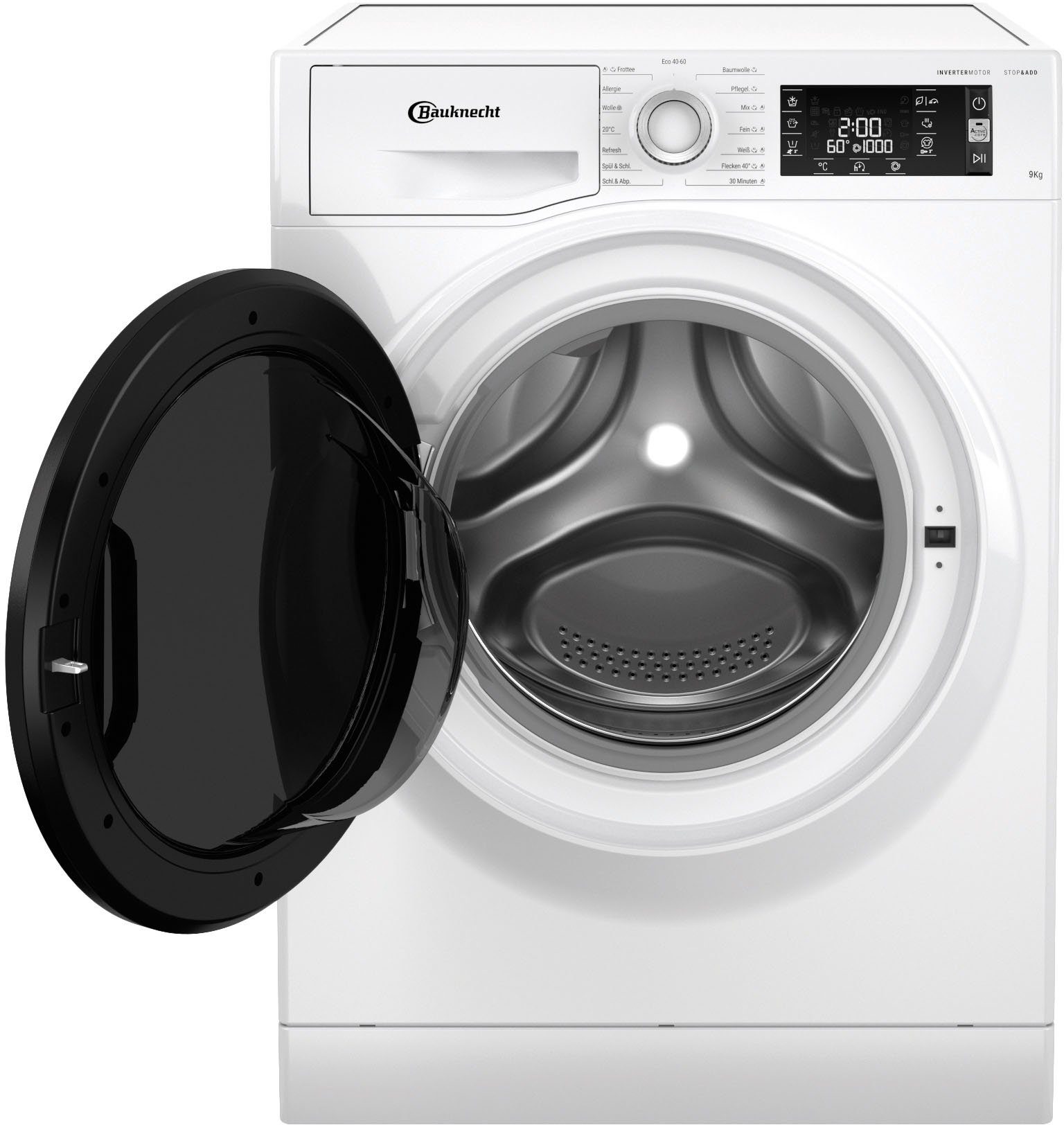 BAUKNECHT Waschmaschine WM Elite 923 PS, 9 kg, 1400 U/min